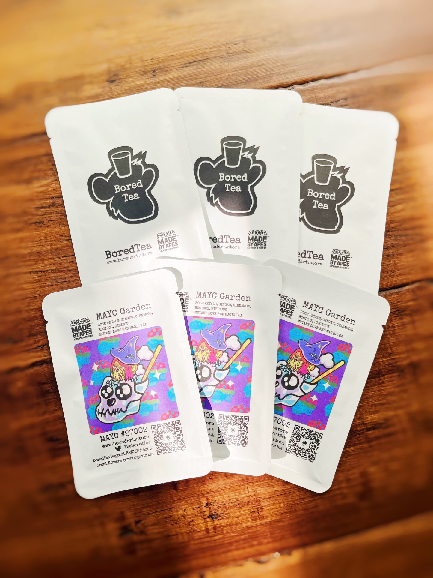 MAYC Garden BoredTea | 6 Single-Pack Bags