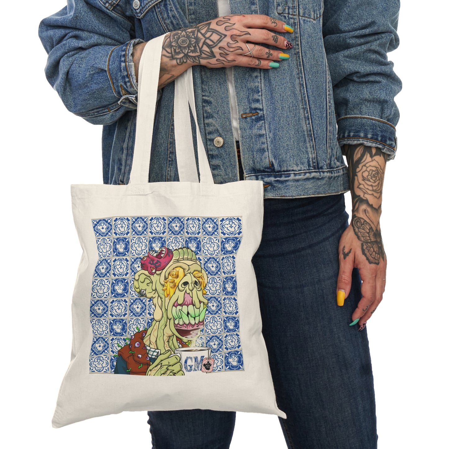 Meet me in the C̶l̶u̶b̶H̶o̶u̶s̶e̶ ̶ Tote Bag | Customize Your Ape