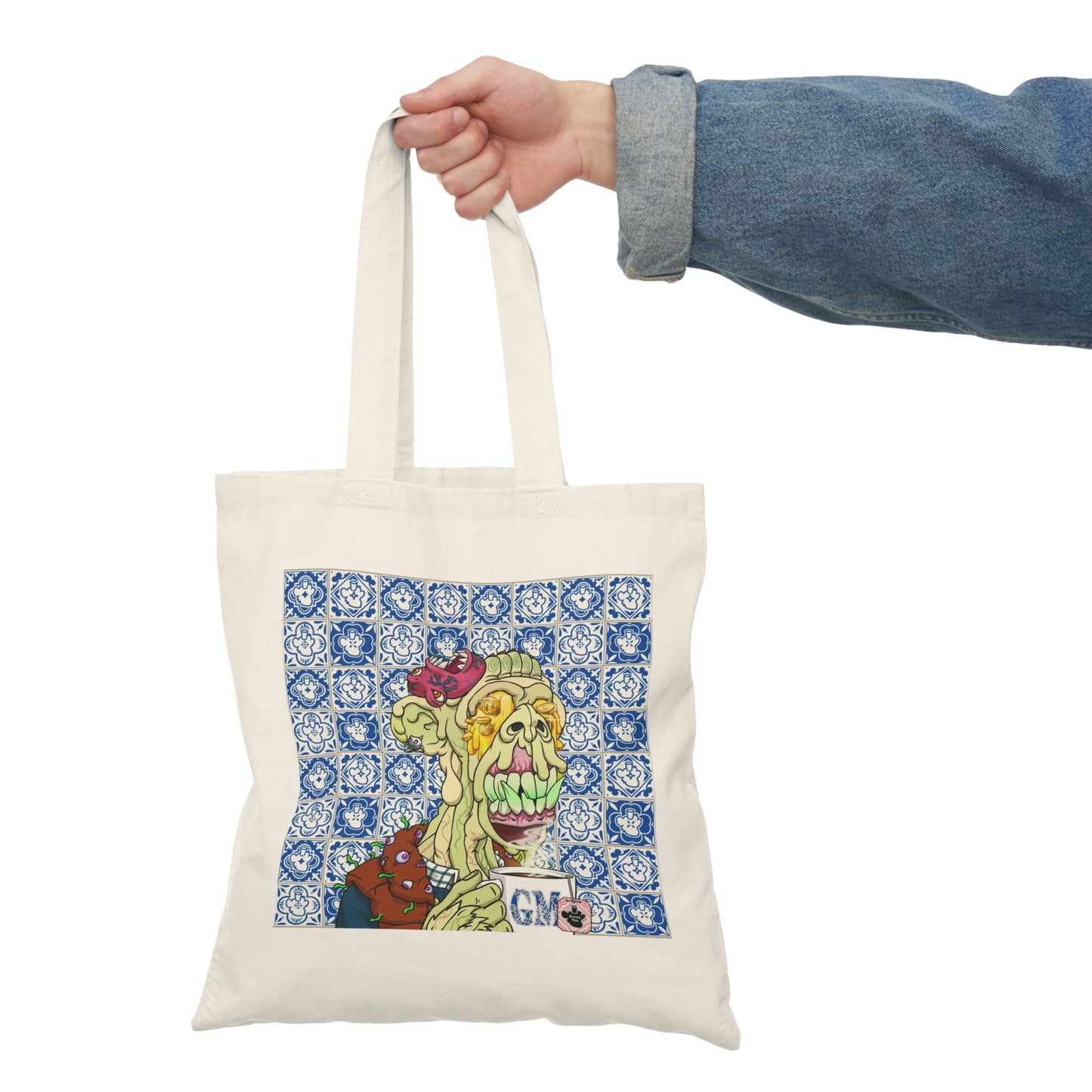 Meet me in the C̶l̶u̶b̶H̶o̶u̶s̶e̶ ̶ Tote Bag | Customize Your Ape