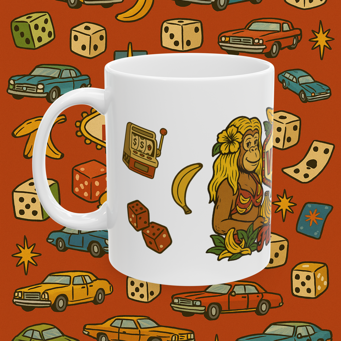 π Banana Vegas Mug (11oz, 15oz)