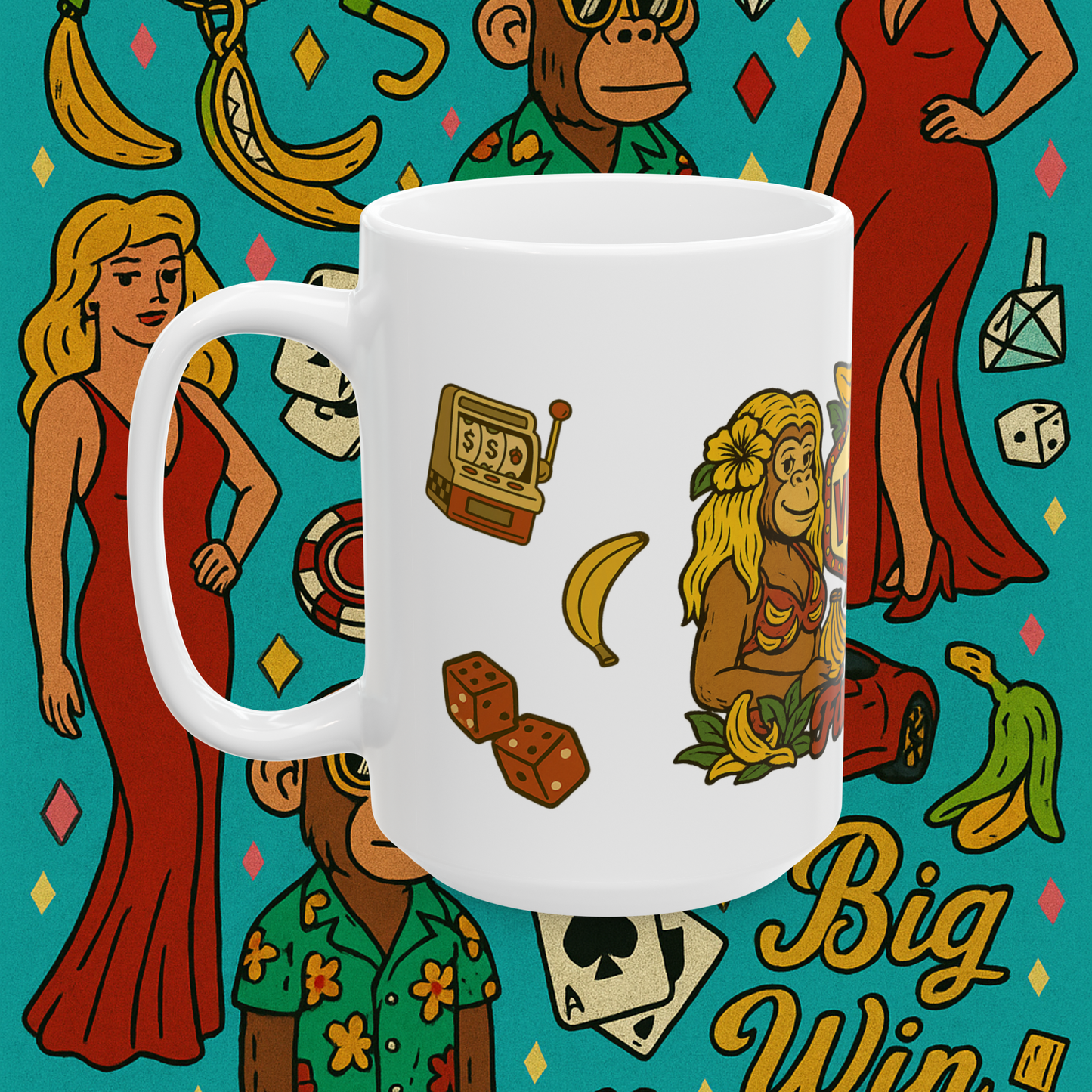 π Banana Vegas Mug (11oz, 15oz)