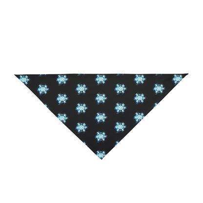 Winter’s Glow - Pet Bandana - Snowflakes