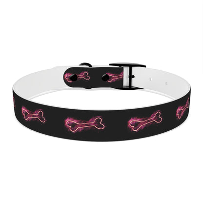 Winter’s Glow - Dog Collar - Neon Bone