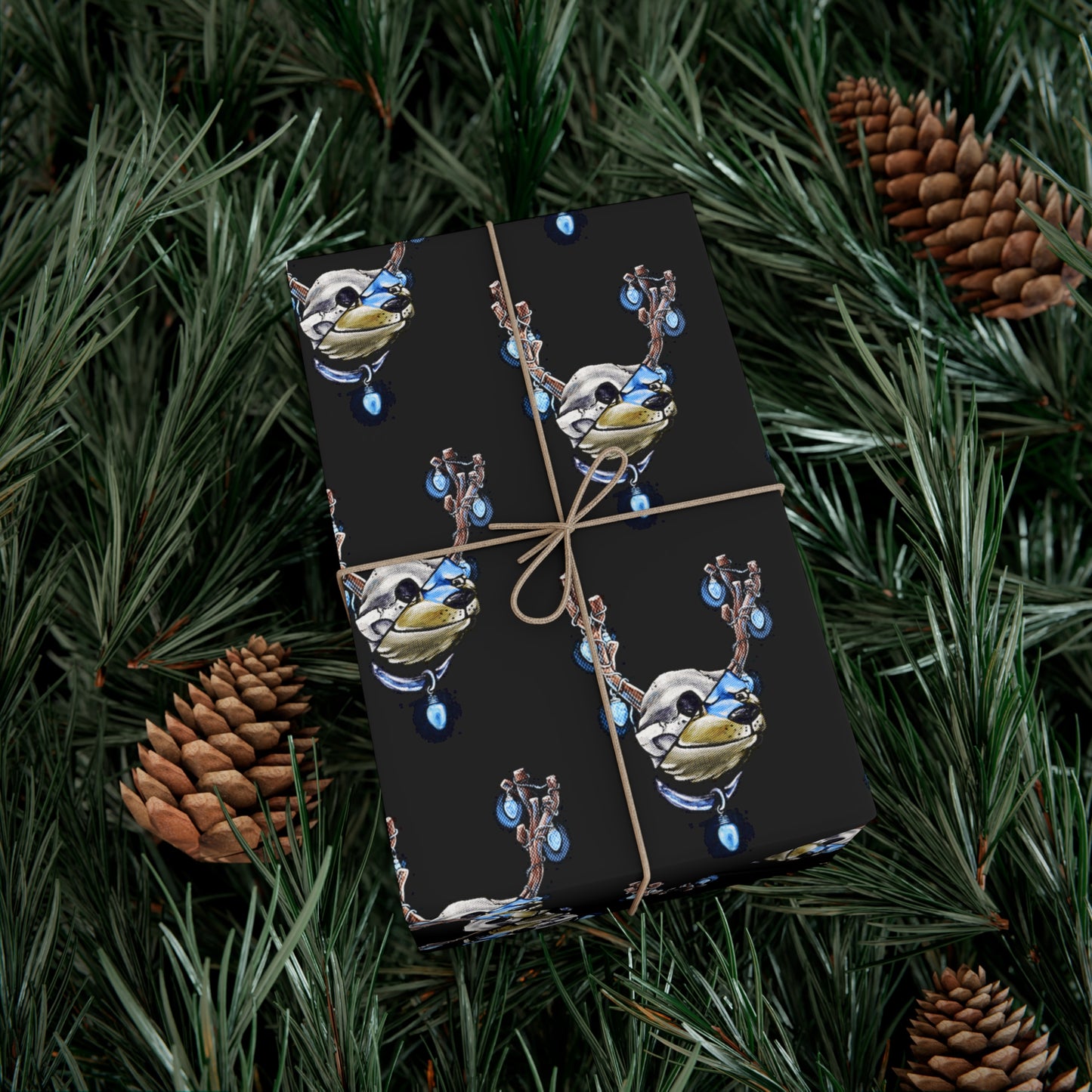 Winter’s Glow - Gift Wrap Papers - Glow Antlers