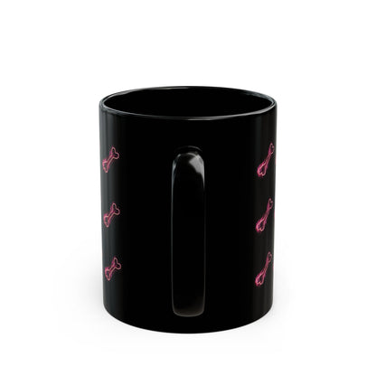 Winter’s Glow- Black Mug (11oz)