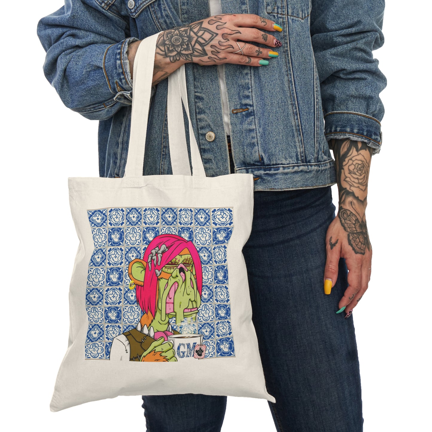 Meet me in the  C̶l̶u̶b̶H̶o̶u̶s̶e̶ ̶  | Natural Tote Bag | 27002