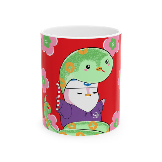 Penguin Tea Mug - Your Pudgy Penguins  Custom Mug