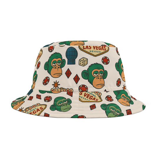 All in las Vegas -Bucket Hat - Beige