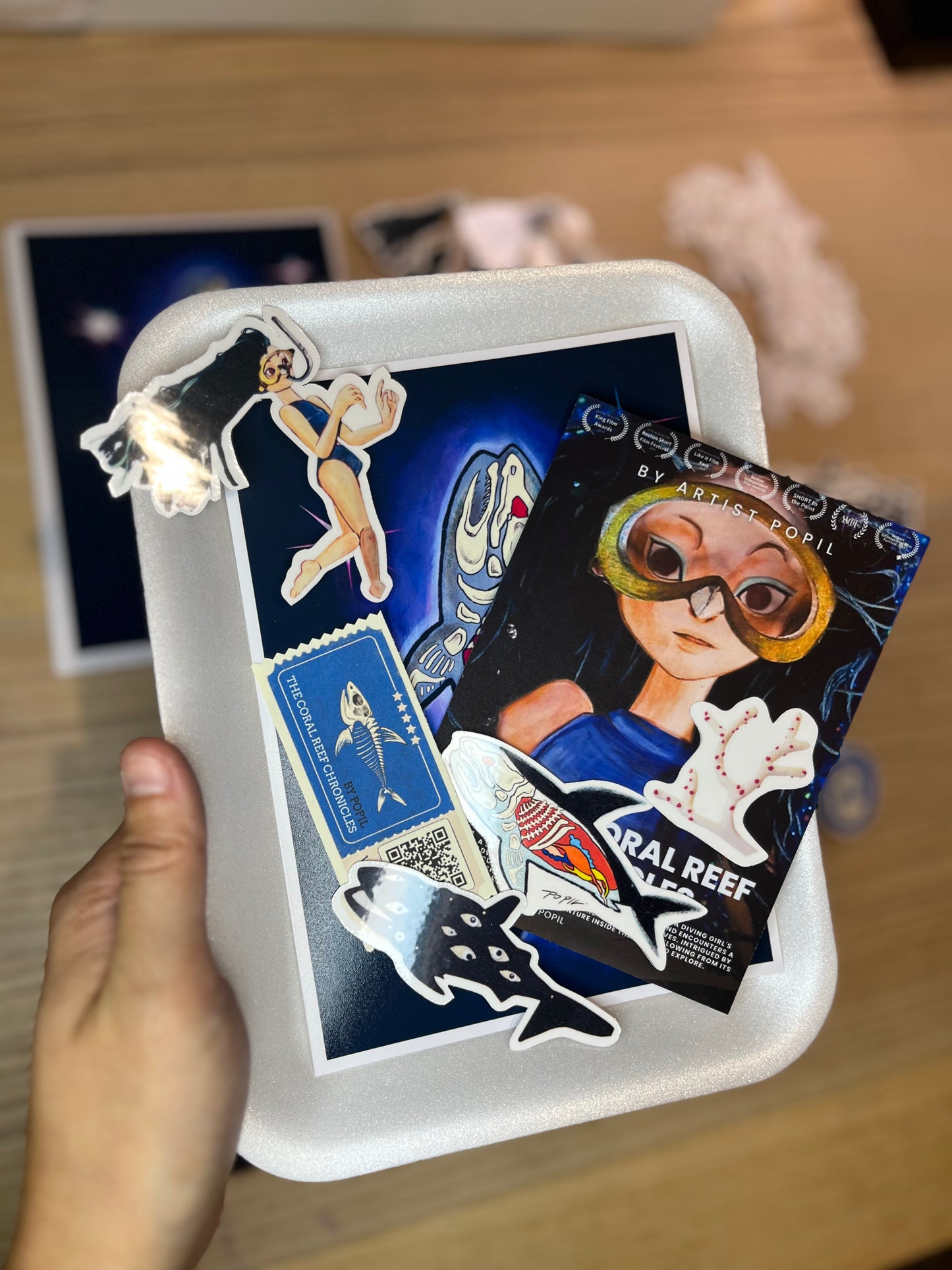 Coral Reefs Fresh tray