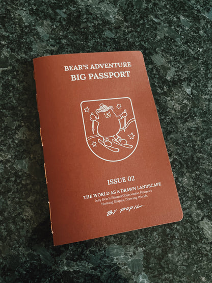 Bear’s Adventure Big Passport — Zine Issue 2🐻❄️