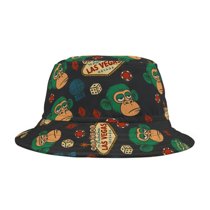 All in las Vegas -Bucket Hat - Black