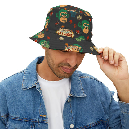 All in las Vegas -Bucket Hat - Black