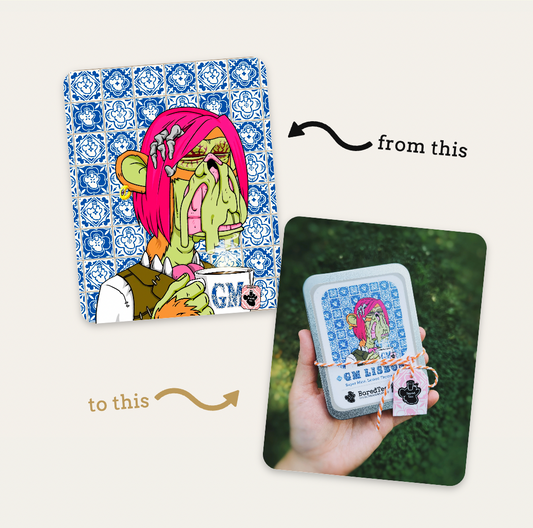 GM Lisbon BoredTea Travel kit | Customize Your Ape