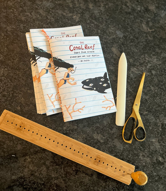 Snail Zine Club - Coral Reed Stop motion Animation Zine