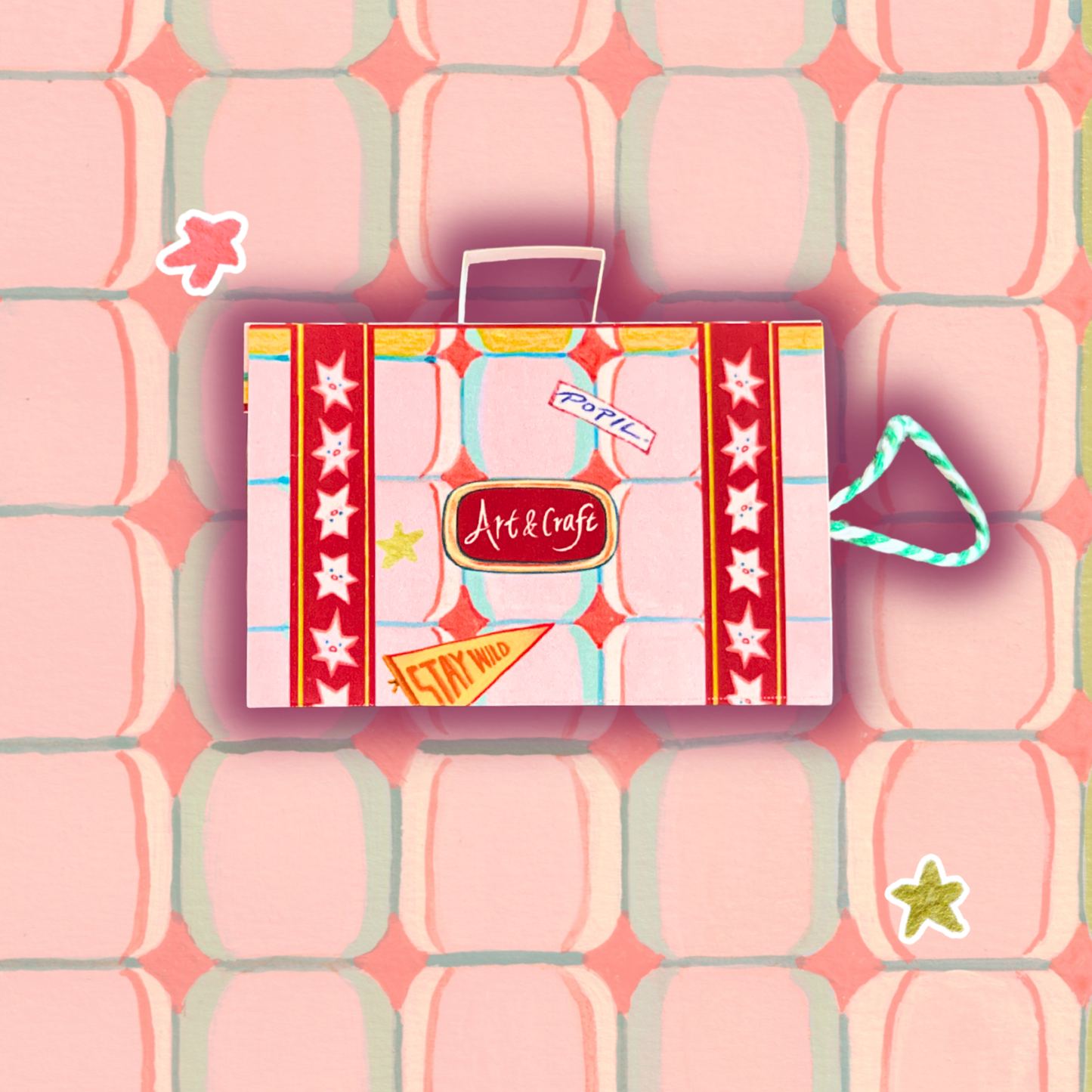 Bear’s Mini Suitcase Craft Kit 🧳🐻