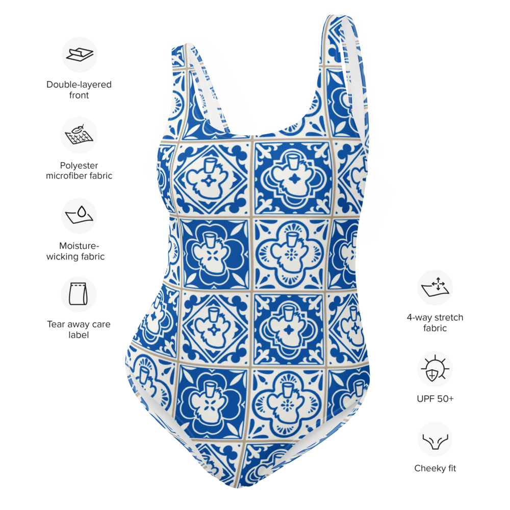 BoredTea x Bored Art Not Club | One-Piece Swimsuit