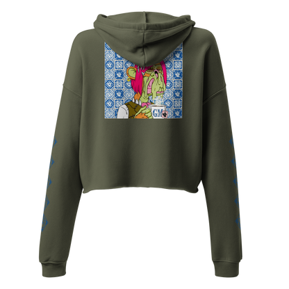 BoredTea x Bored Art Not Club | WOMEN'S HOODIE | Forest Green | MAYC 27002